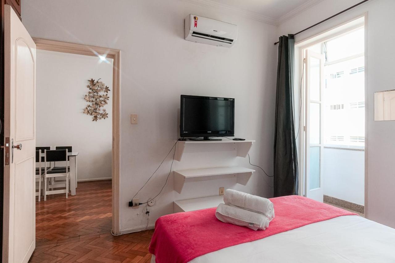 Apartamento na melhor localização de Copacabana Rio de Janeiro Exterior foto